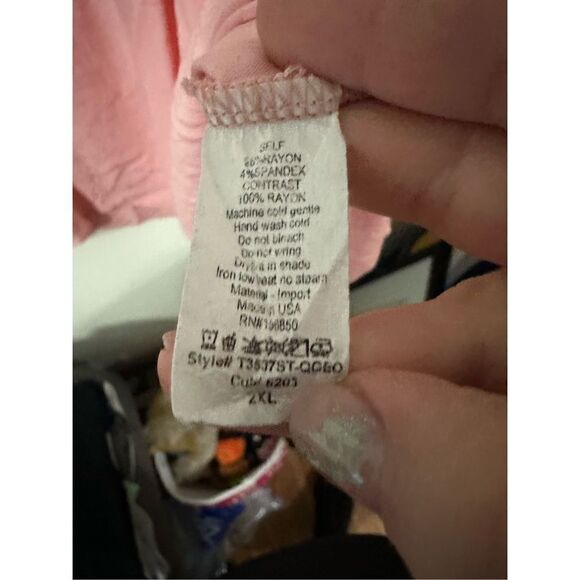 Her She Stripe Tunic, 2X - Picture 3 of 3